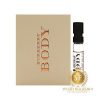 Body EDP By Burberry For Women 2ml Perfume Sample Spray