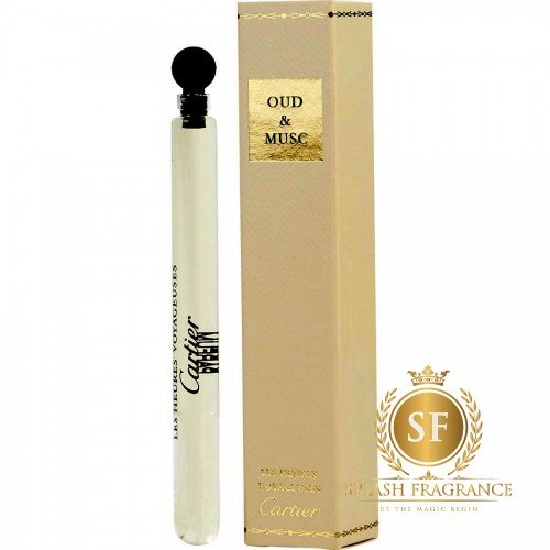 Oud & Oud By Cartier 3.5ml EDP Perfume Vial Miniature