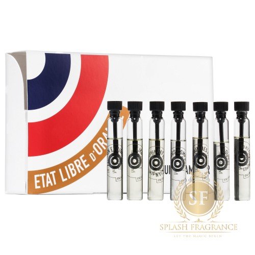 Etat libre D’orange 1.5ml Set of 7 Perfume Vial Sampler-Magnificent Seven Sampler…