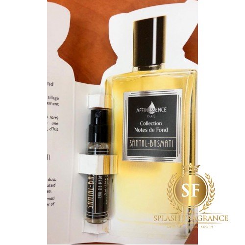 Santal Basmati By Affinessence 2ml EDP Perfume Vial Sample Spray