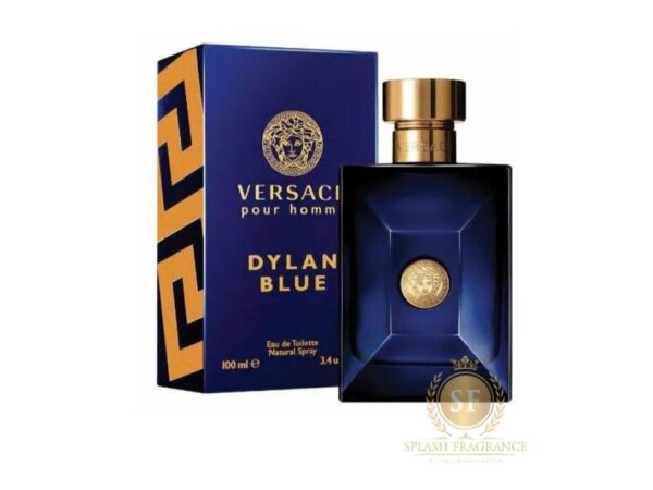 Dylan Blue By Versace for Men EDT Perfume – Splash Fragrance