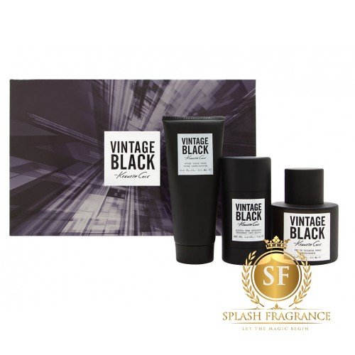 Vintage Black By Kenneth Cole Giftset EDT Perfume