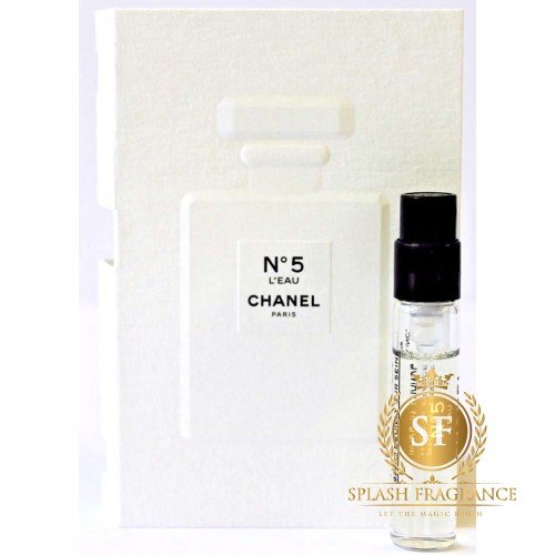 No 5 Léau By Chanel EDT 1.5ml Perfume Vial Sample Spray – Splash Fragrance