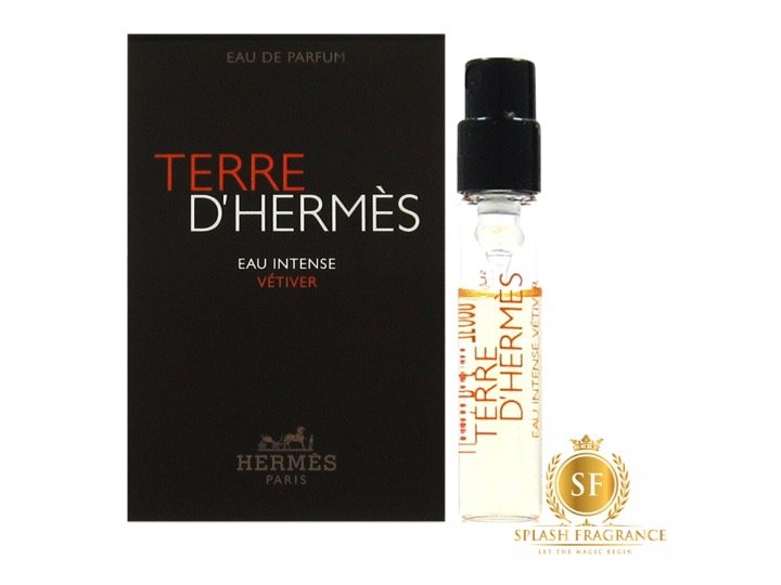 Terre De Hermes Eau Intense Vetiver 2ml Perfume Sample Spray – Splash ...