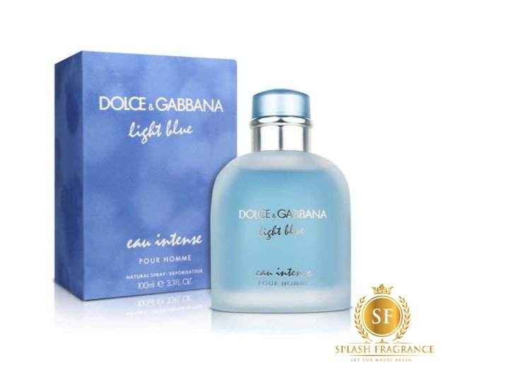 Light Blue Pour Homme Eau Intense By Dolce & Gabbana – Splash