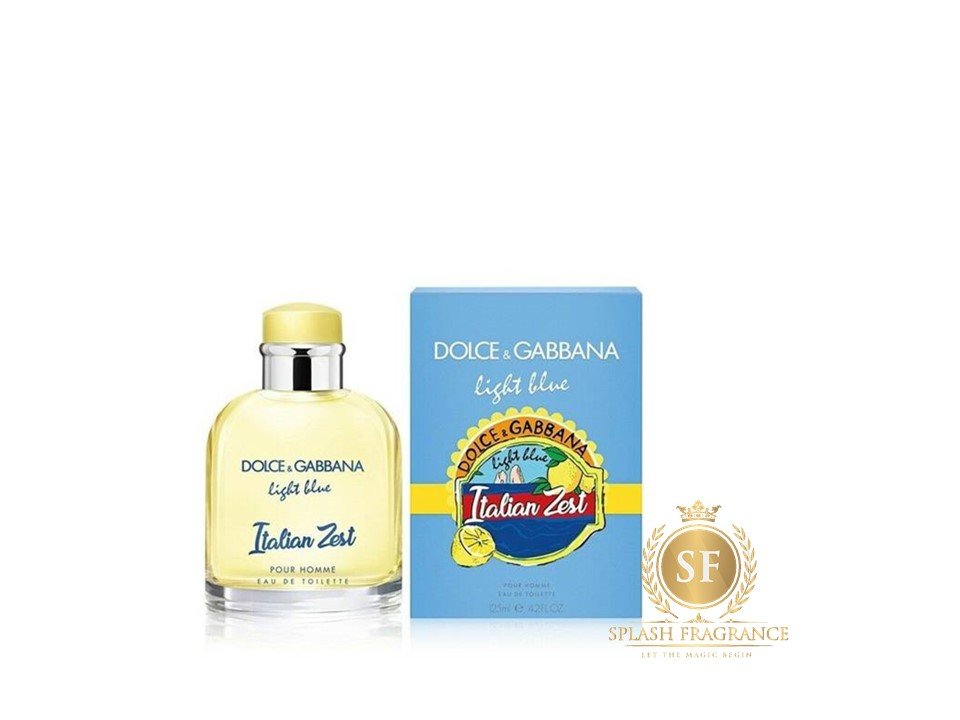 Light Blue Italian By Dolce and Gabbana EDT Perfume – Splash Fragrance