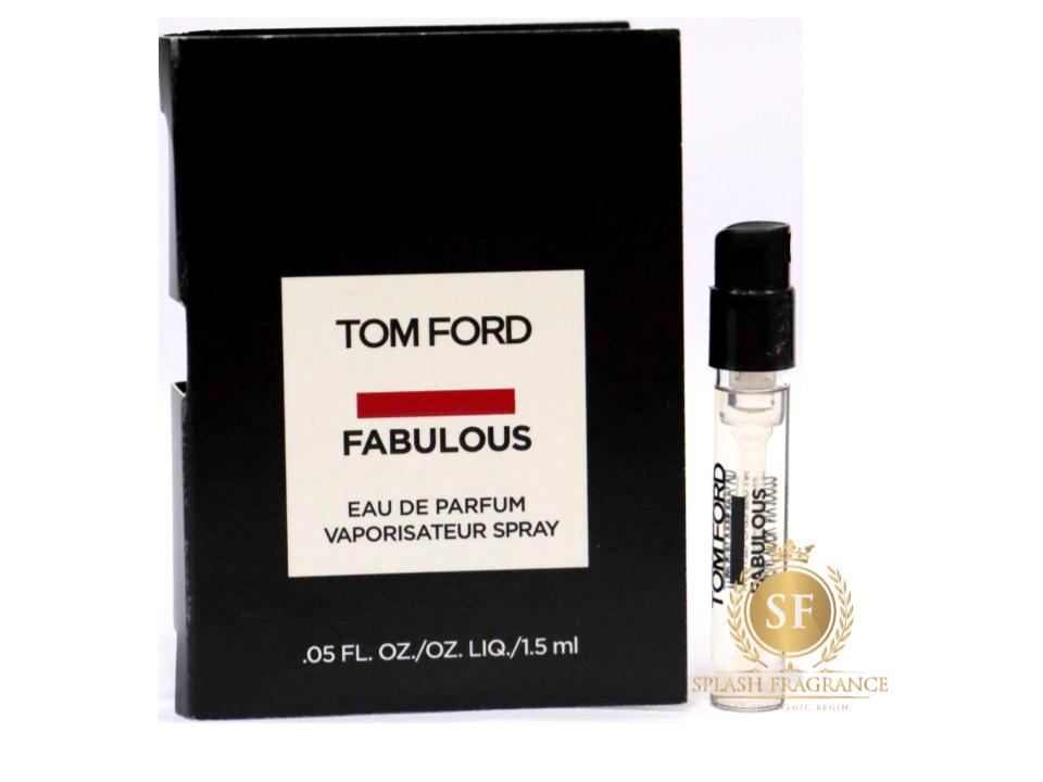F Fabulous EDP By Tom Ford 1.5ml Perfume Sample Spray – Splash Fragrance