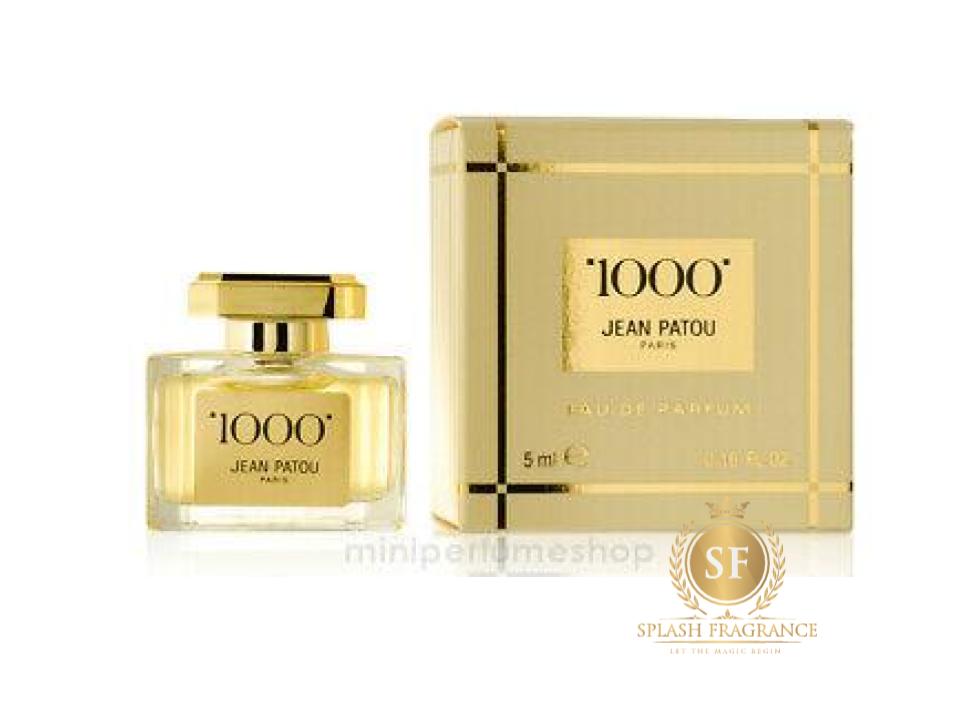 1000 By Jean Patou 5ml Perfume Non Spray Miniature – Splash Fragrance