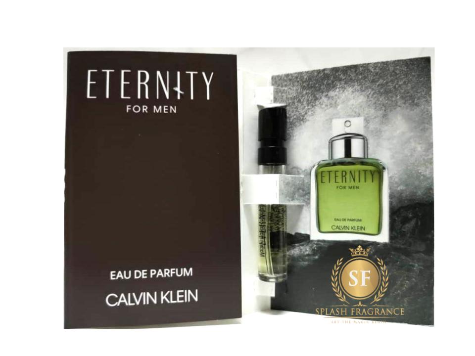 Eternity For Men By Calvin Klein EDP Perfume 1.2ml Sample Spray ...