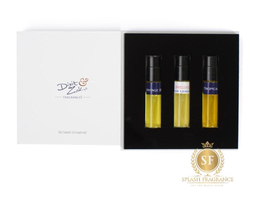 Dixit & Zak Explorer Set of 3 – Splash Fragrance