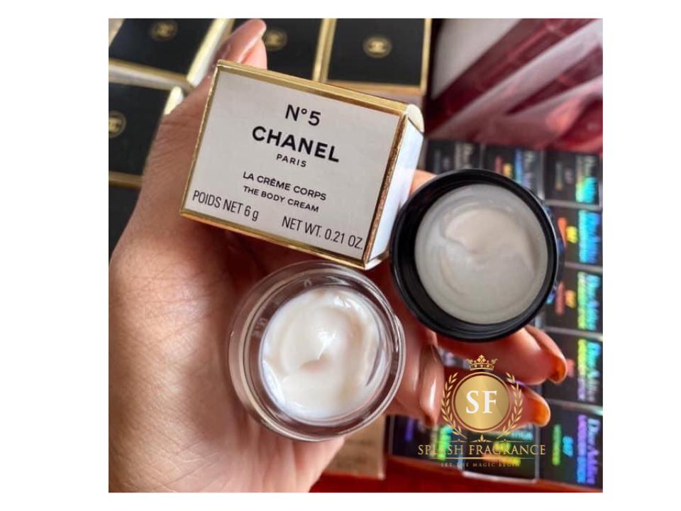 Chanel No 5 Body Cream By Chanel Mini 6Grams – Splash Fragrance