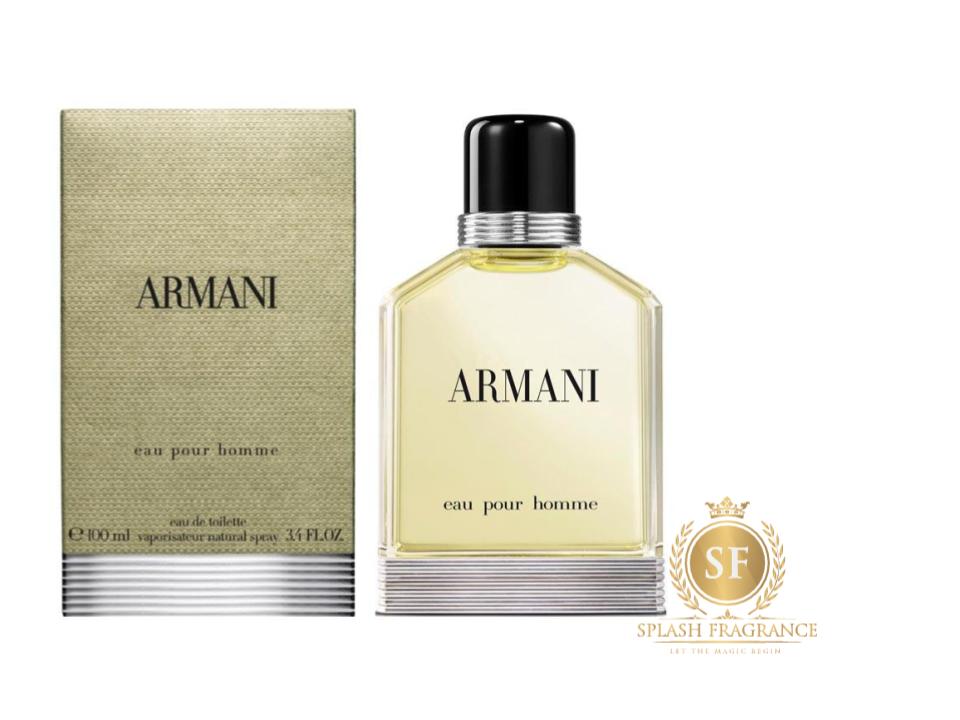Eau Pour Homme By Giorgio Armani EDT Perfume – Splash Fragrance