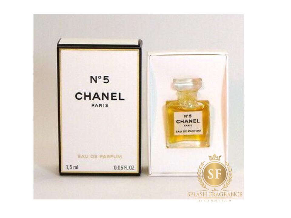 No 5 By Chanel EDP 1.5ml Perfume Non Spray Miniature – Splash Fragrance