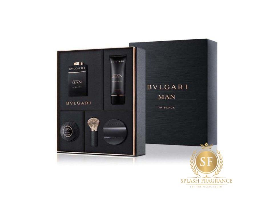 Man In Black By Bvlgari Gift Set – Splash Fragrance