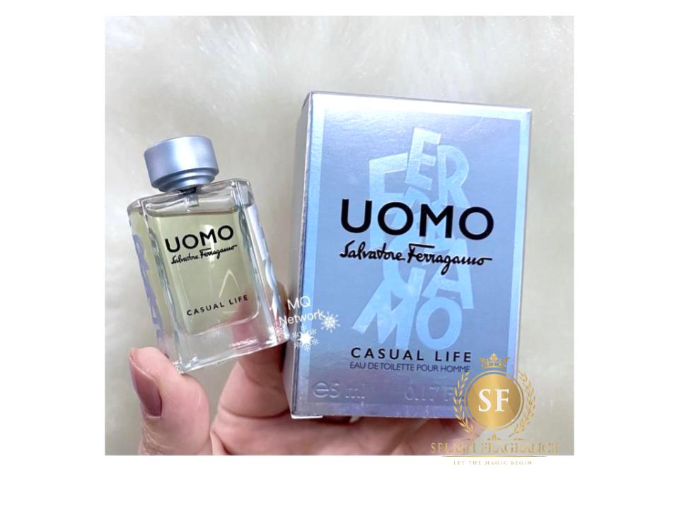 Miniature Life Salvatore 5ml Fragrance Splash Casual – By Uomo Perfume Ferragamo