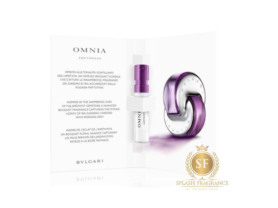 Omnia Amethyste By Bvlgari 1.5ml Perfume Sample Spray – Splash Fragrance