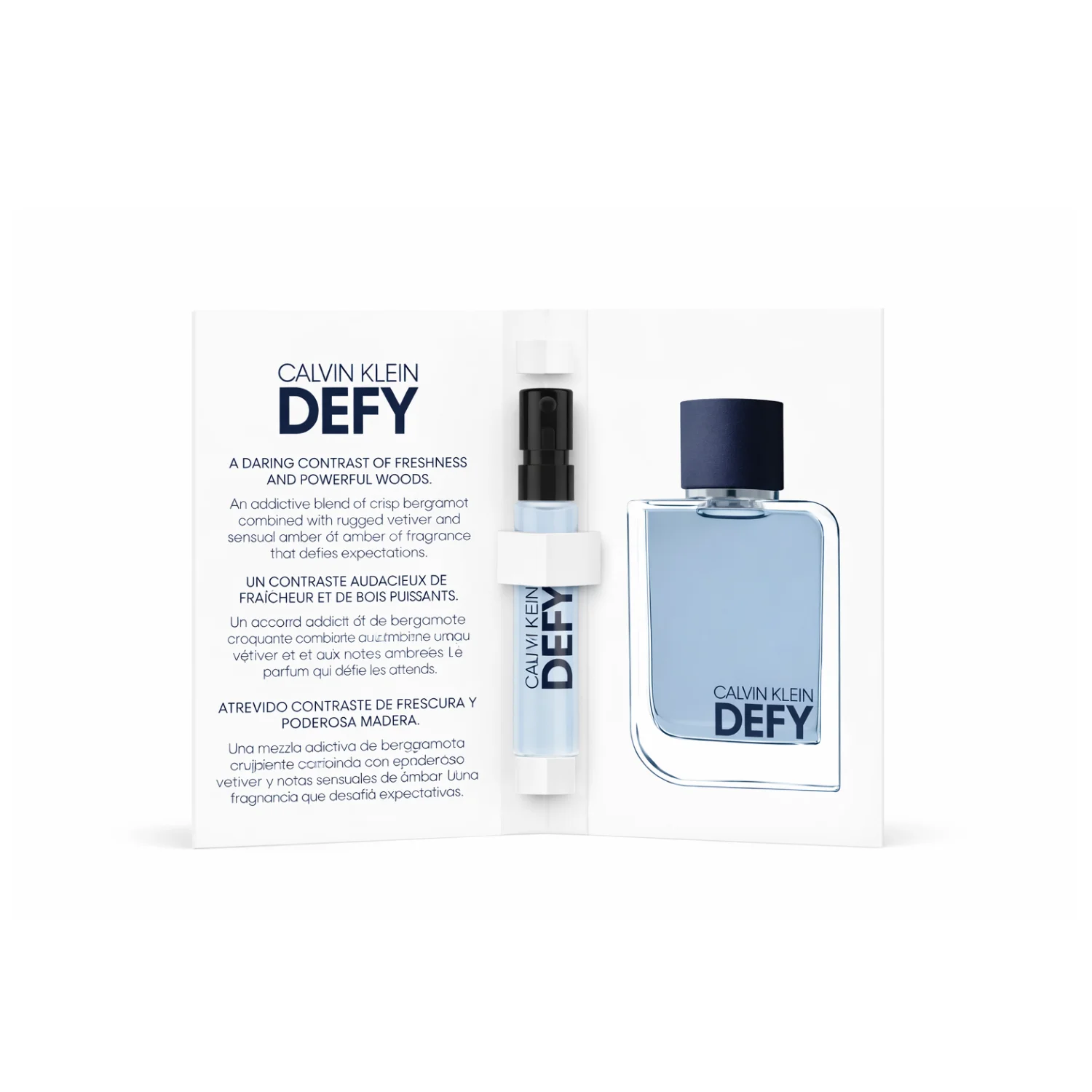 Defy For Men By Calvin Klein EDT Perfume 1.2ml Sample Spray