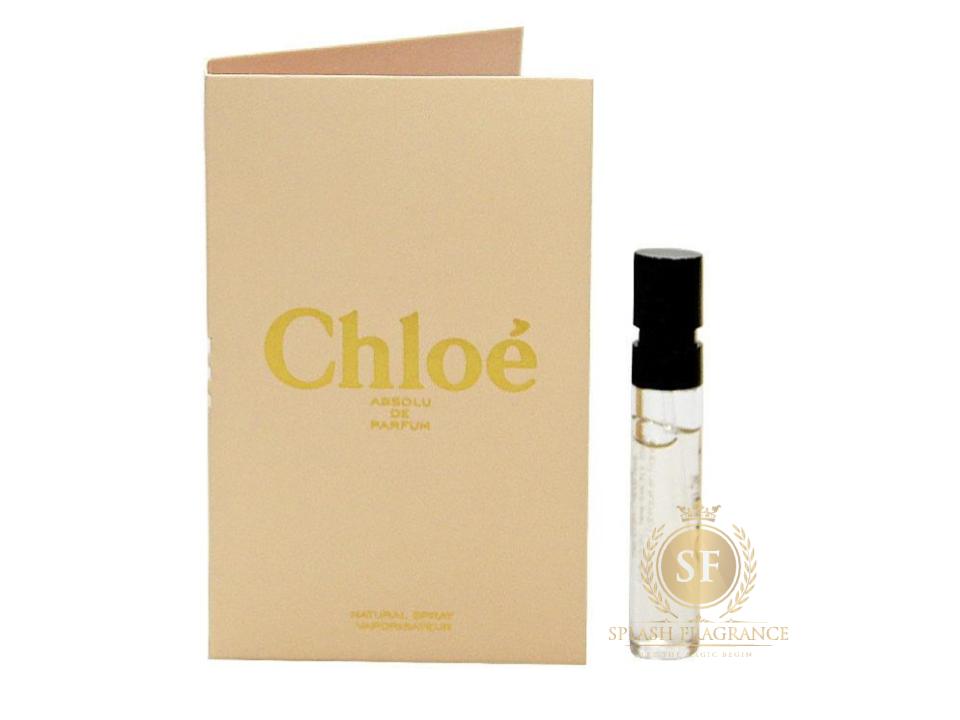 Absolu EDP By Chloe 1.2ml Sample Vial Spray Perfume – Splash Fragrance