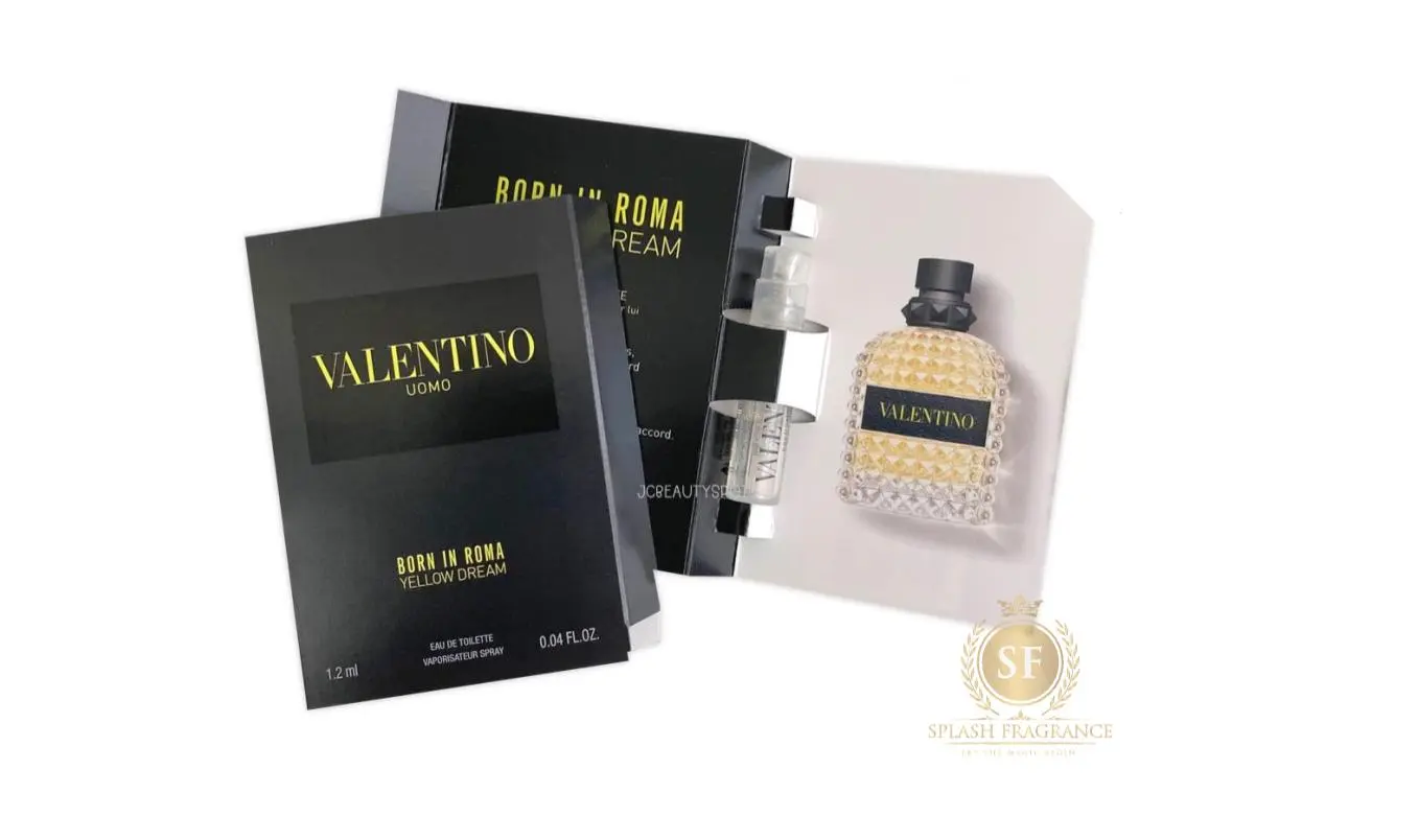 Born In Roma Yellow Dream By Valentino 1.5ml EDT Perfume Sample Spray