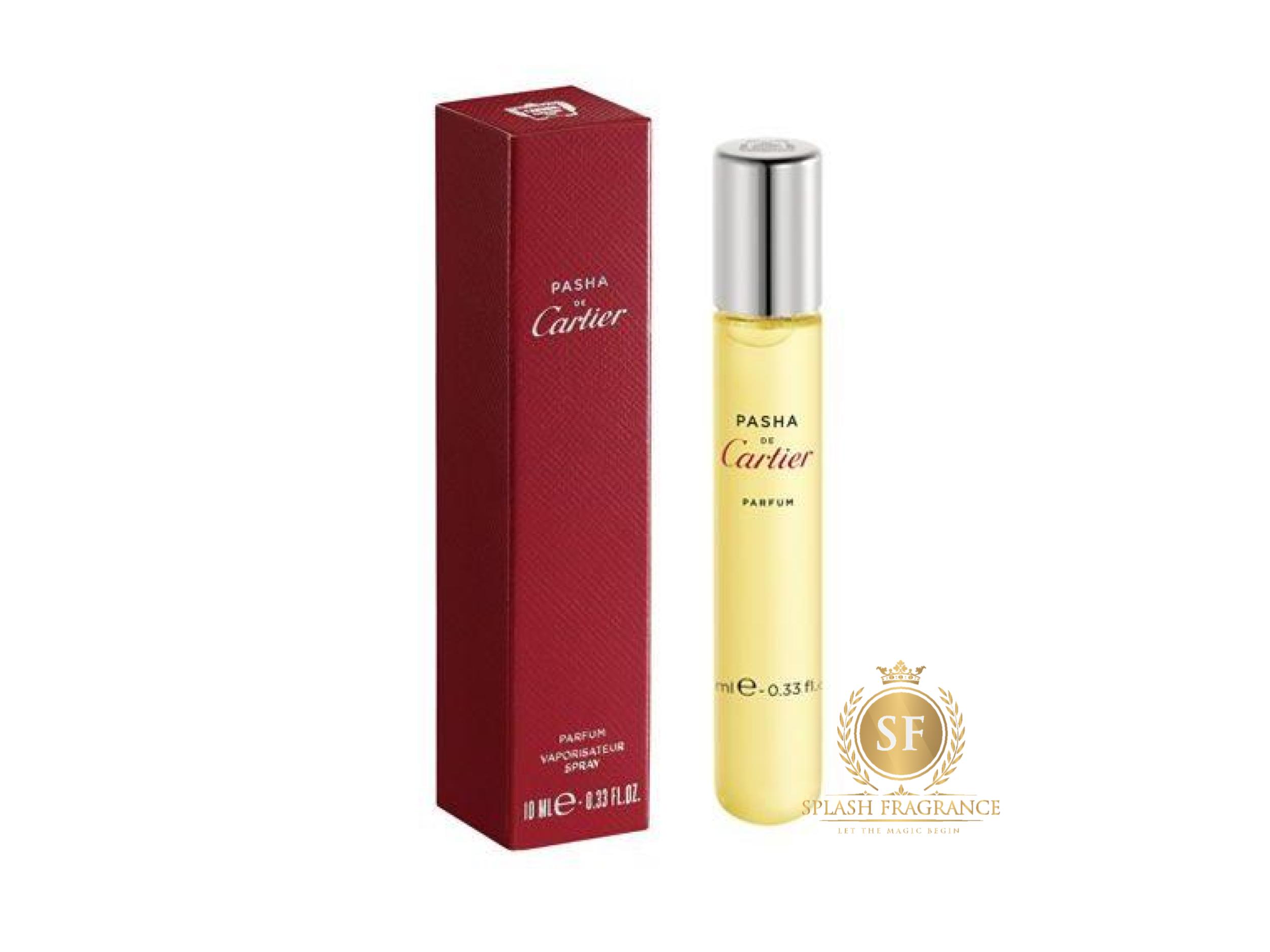 Pasha Parfum By Cartier 10ml Perfume Travel Spray – Splash Fragrance