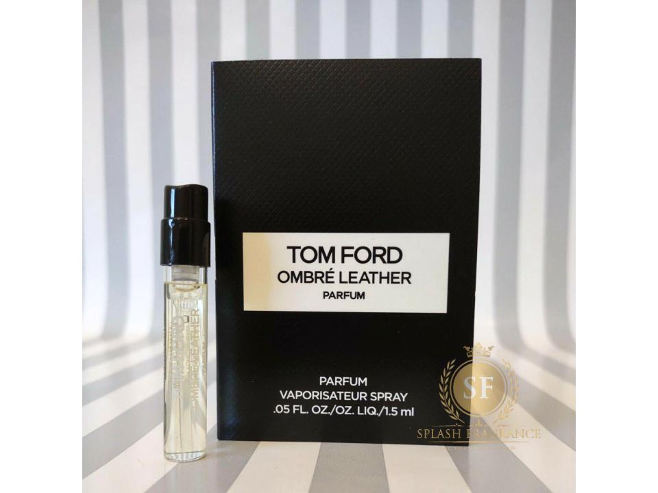 Ombre Leather Parfum By Tom Ford  Sample Vial Spray Perfume – Splash  Fragrance