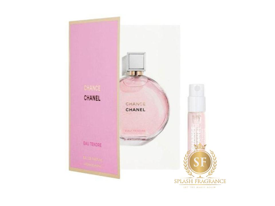 Rullesten Højttaler Kunde Chance Eau Tendre EDP By Chanel 2ml Perfume Vial Sample Spray – Splash  Fragrance