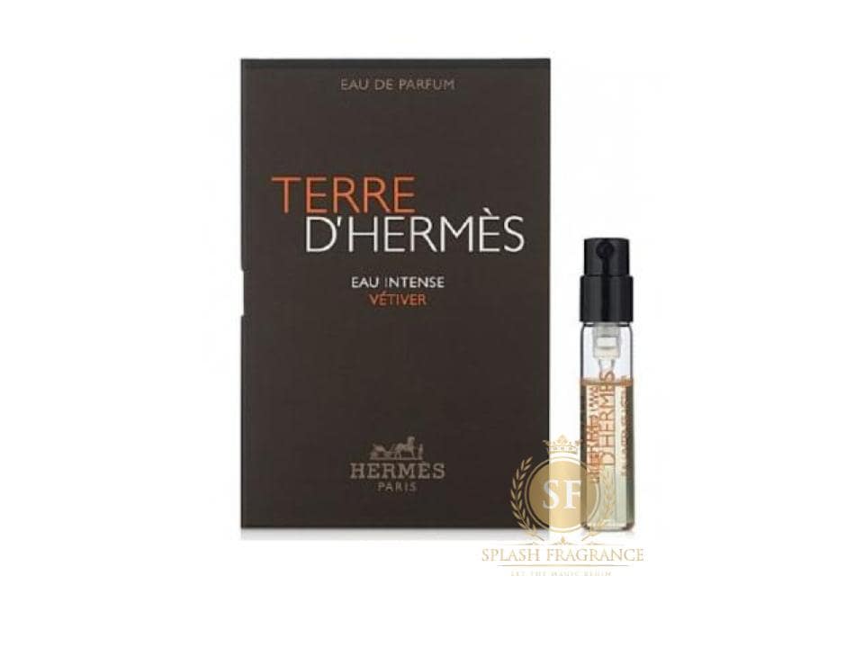 Terre De Hermes Eau Intense Vetiver 2ml Perfume Sample Spray – Splash ...