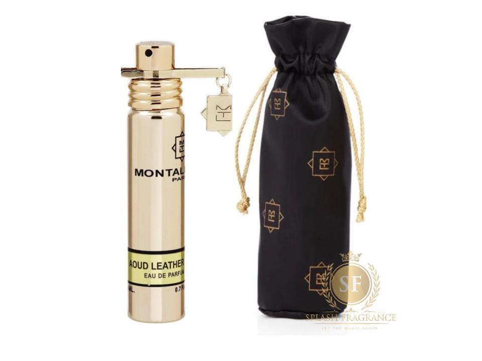 Aoud Leather By Montale EDP 20ml Perfume Spray Miniature