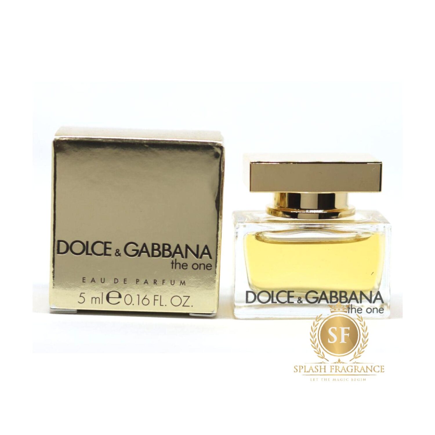 The One Women By Dolce & Gabbana Edp 5ml Perfume Miniature Non Spray