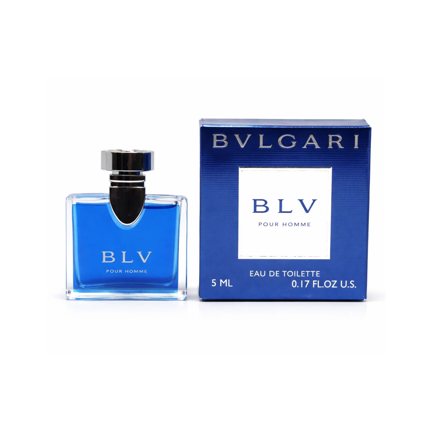 BLV Pour Homme By Bvlgari EDT 5ml Perfume Miniature Non Spray