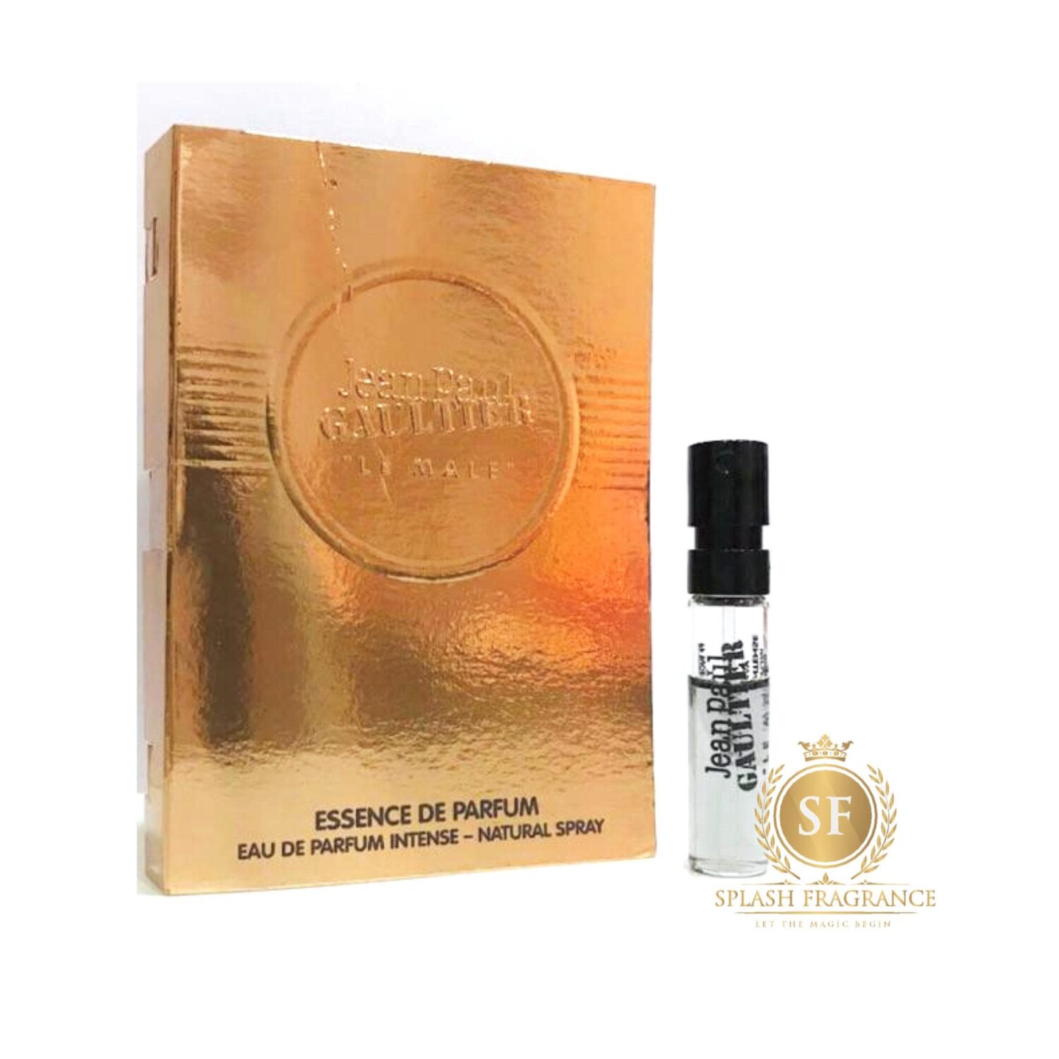Le Male Essence De Parfum By Jean Paul Gaultier 1.5ml Sample Spray Vial