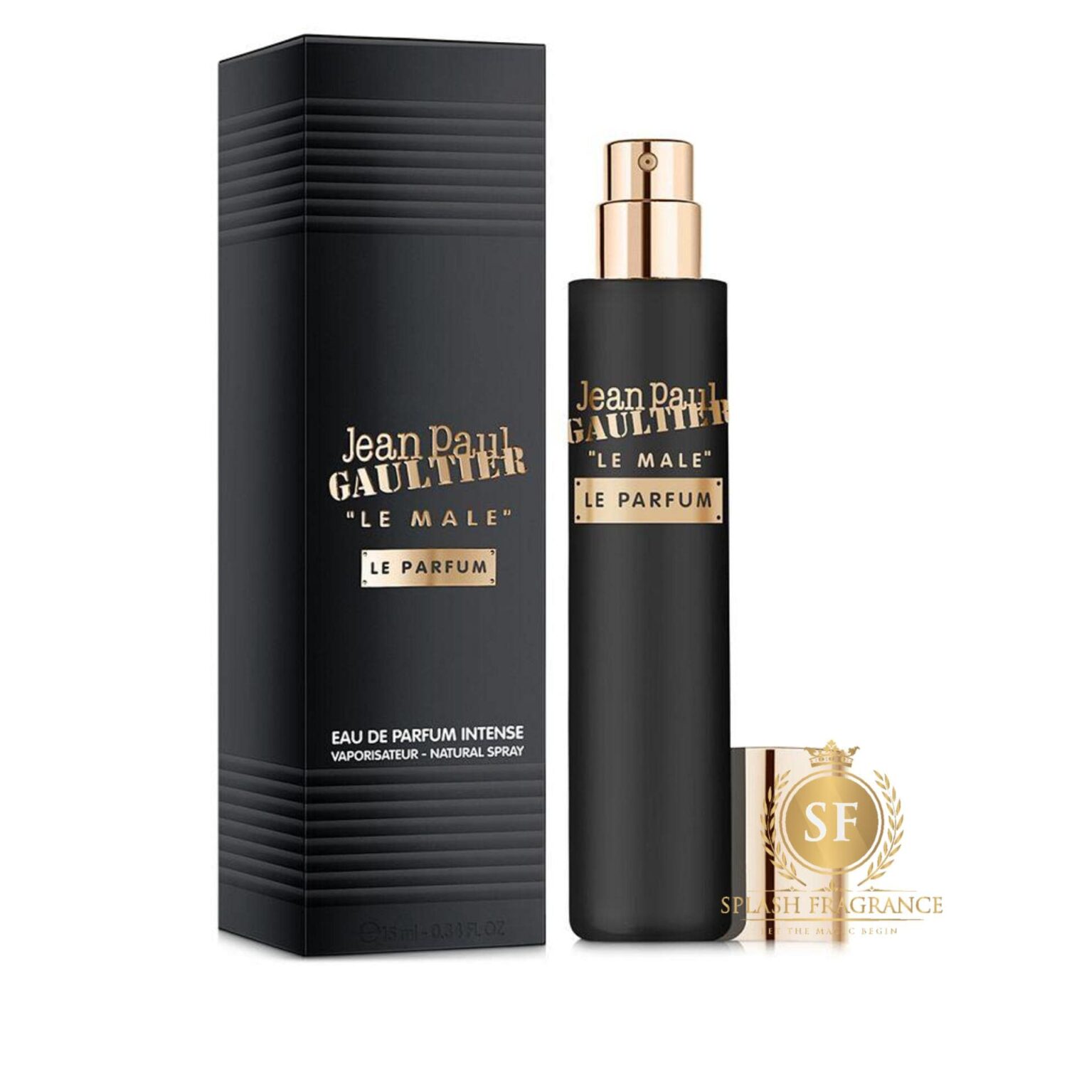 Le Male Le Parfum By Jean Paul Gaultier EDP Intense 15ml Travel Spray