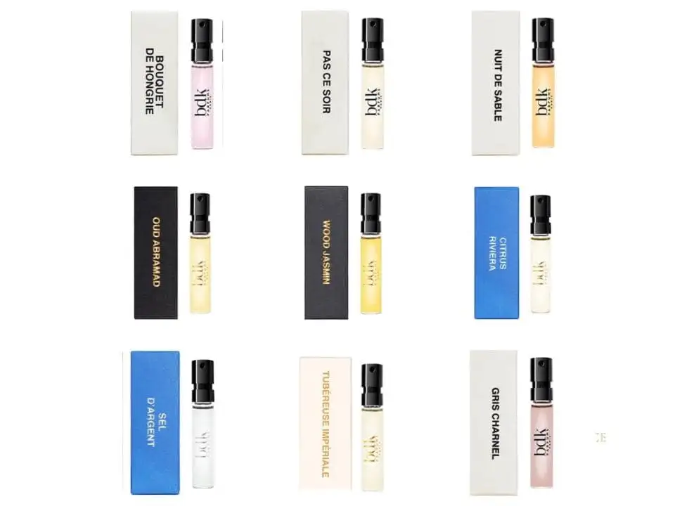 BDK Parfums Official Discovery 2ml Sample Set Of 9