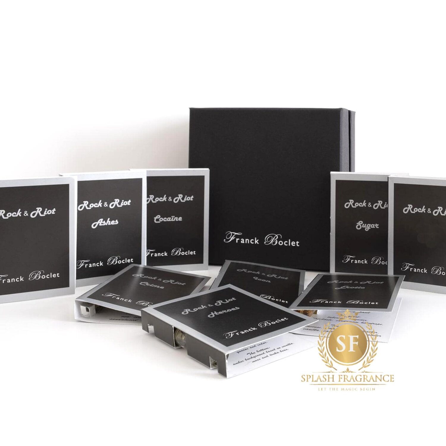 Franck Boclet Official 7 Assorted Samples of 2ml Each