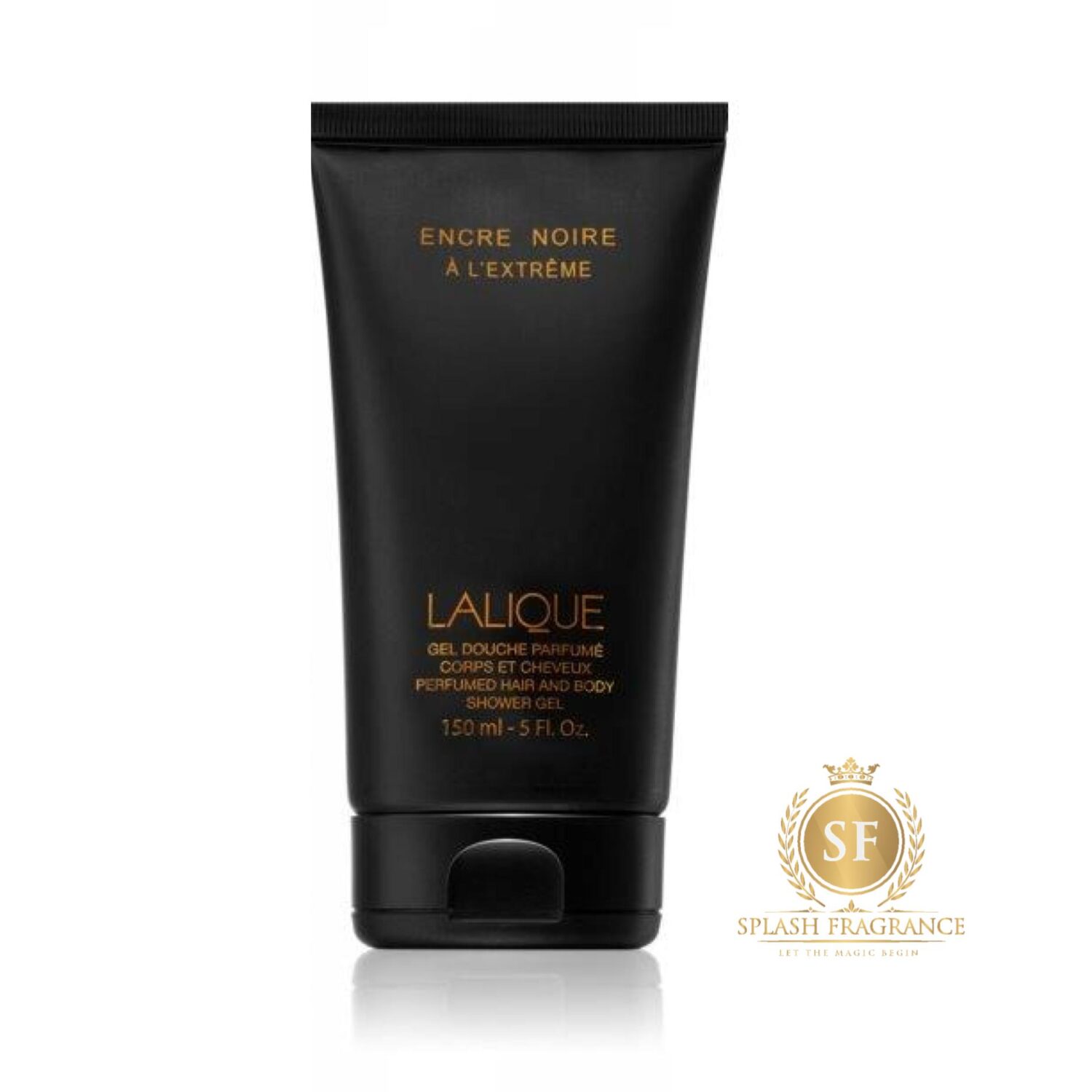 Encre Noir L'Extreme By Lalique Perfumed 150ml Shower Gel