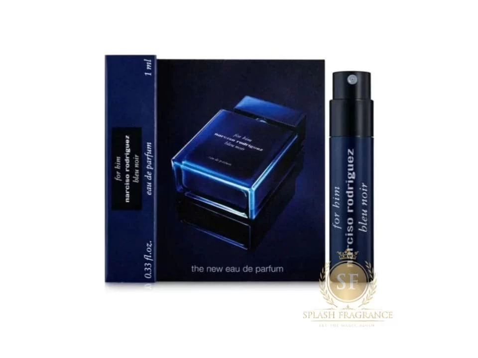 Bleu Noir EDP By Narciso Rodriguez 1ml Sample Spray – Splash Fragrance