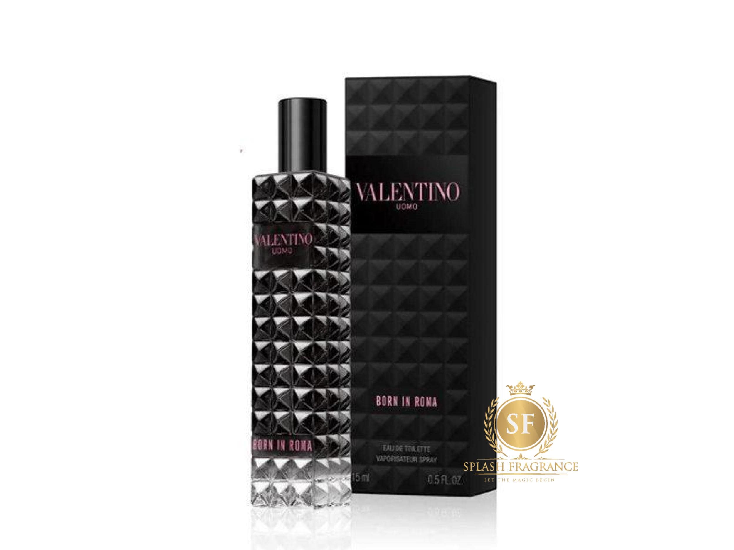 Uomo Born in Roma By Valentino 15ml Perfume Travel Spray