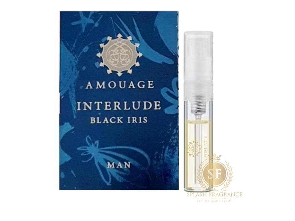 Interlude Black Iris Man By Amouage 2ml Official Spray Sample