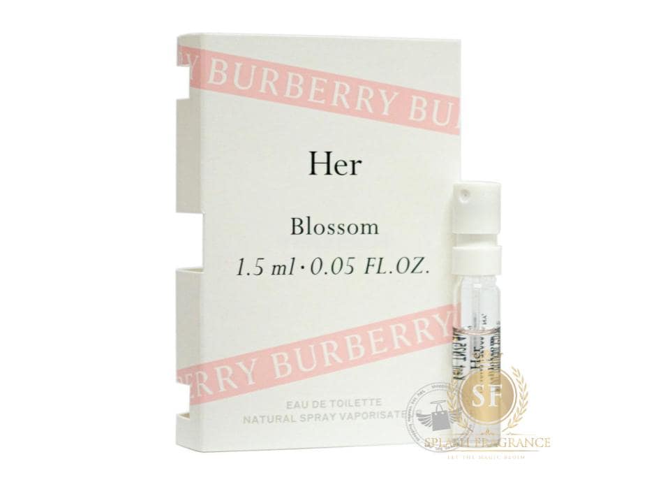 Burberry Her Blossom by Burberry EDT Perfume 1.5ml Sample Spray