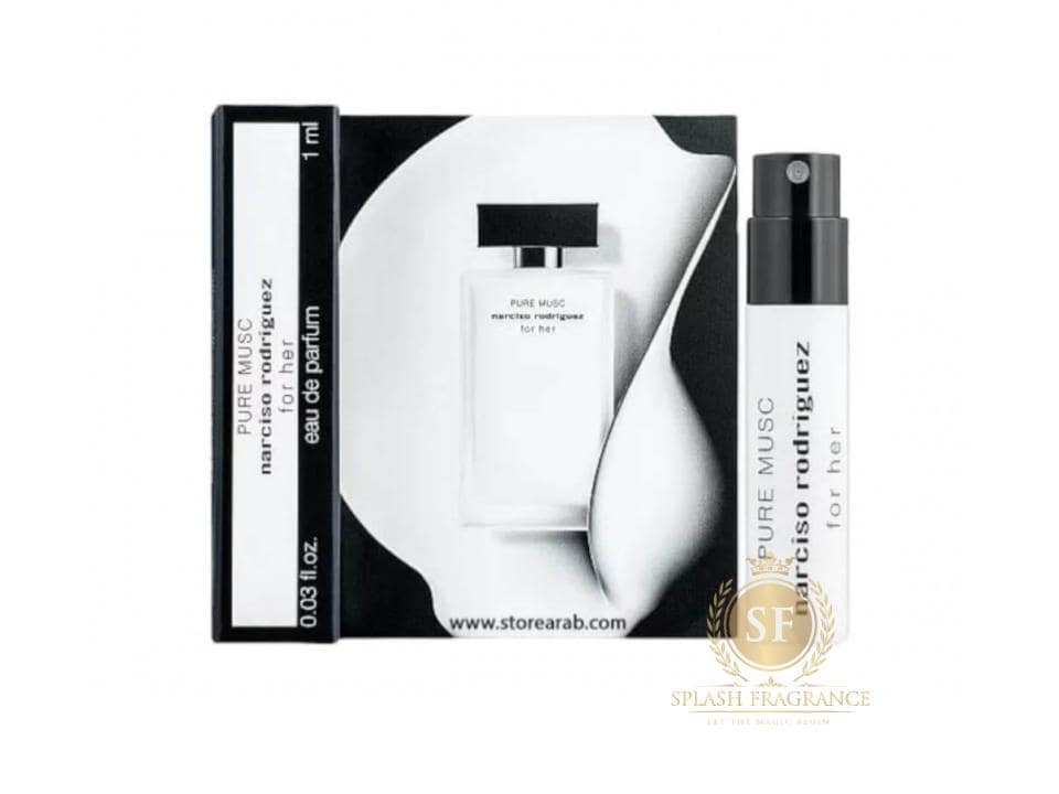 Pure Musc EDP By Narciso Rodriguez For Her 0.8ml Sample Spray