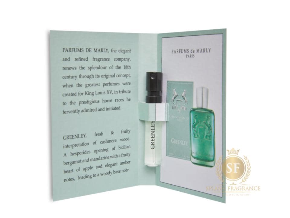 Greenley By Parfums De Marly 1.2ml EDP Perfume Sample Spray
