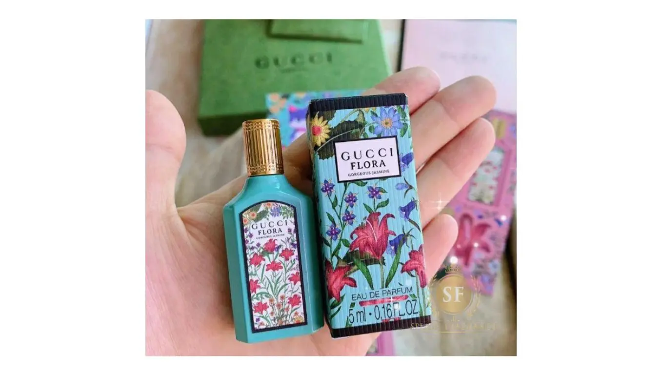 Gucci Flora Gorgeous Jasmine EDP By Gucci 5ml Perfume Miniature Non Spray