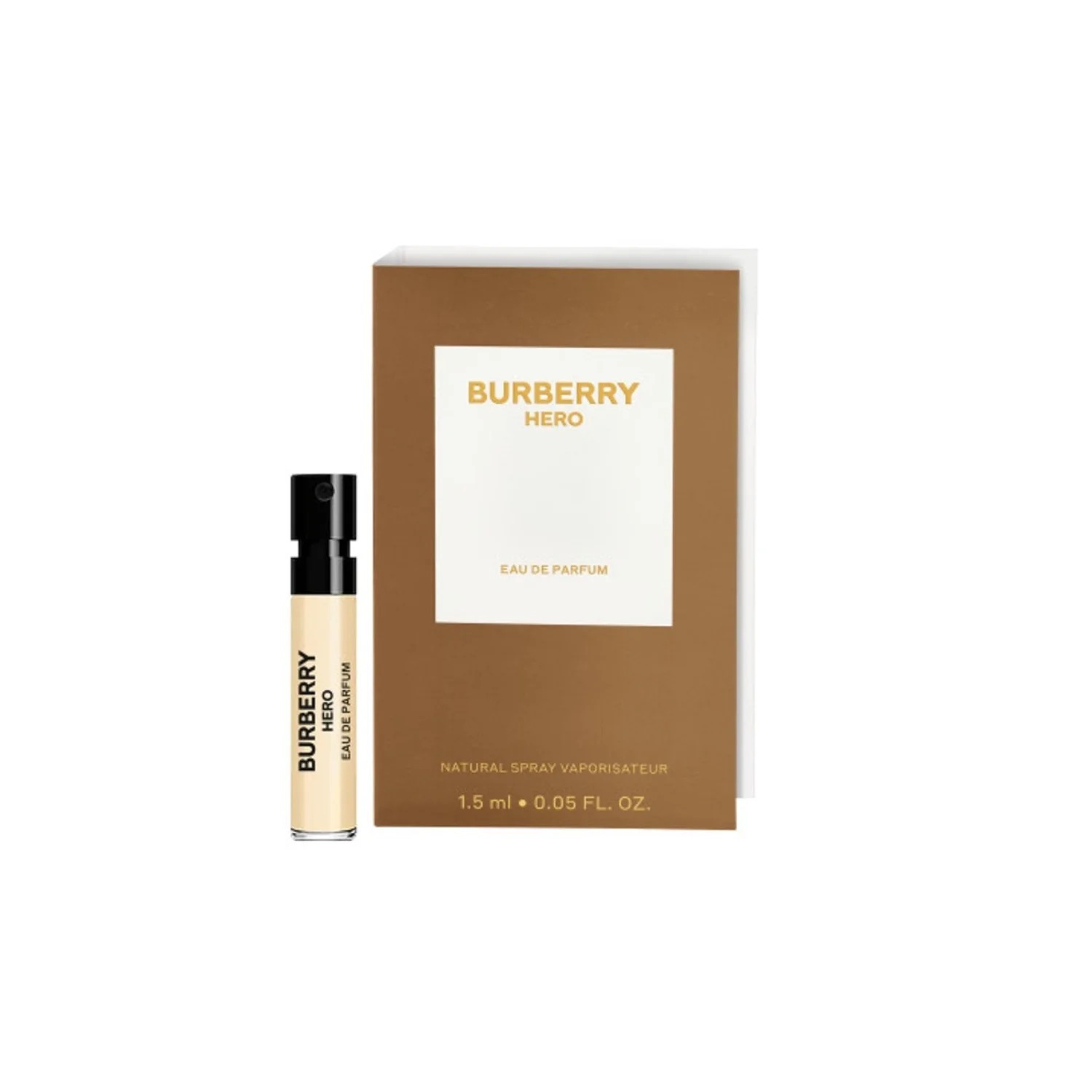 Hero By Burberry Eau De Parfum 1.5ml Official Sample Spray