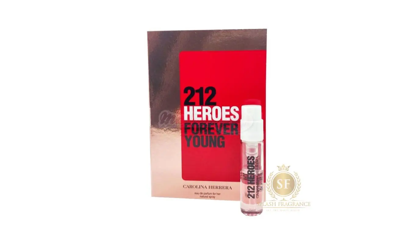 212 Heroes Forever Young By Carolina Herrera 1.5ml EDP Perfume Sample Spray