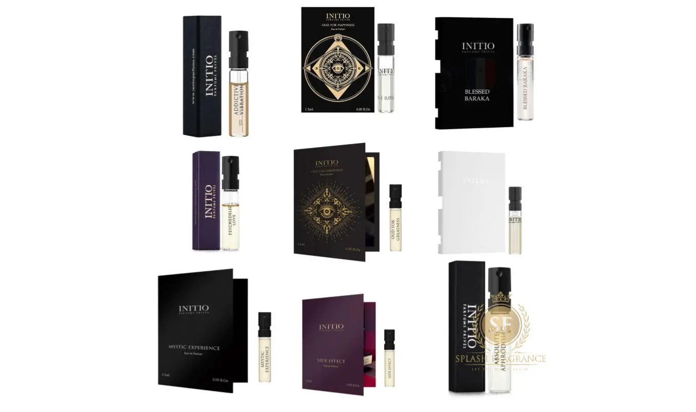Initio Parfums Sample Discovery Sample Set Of 9(1.5ml Each)