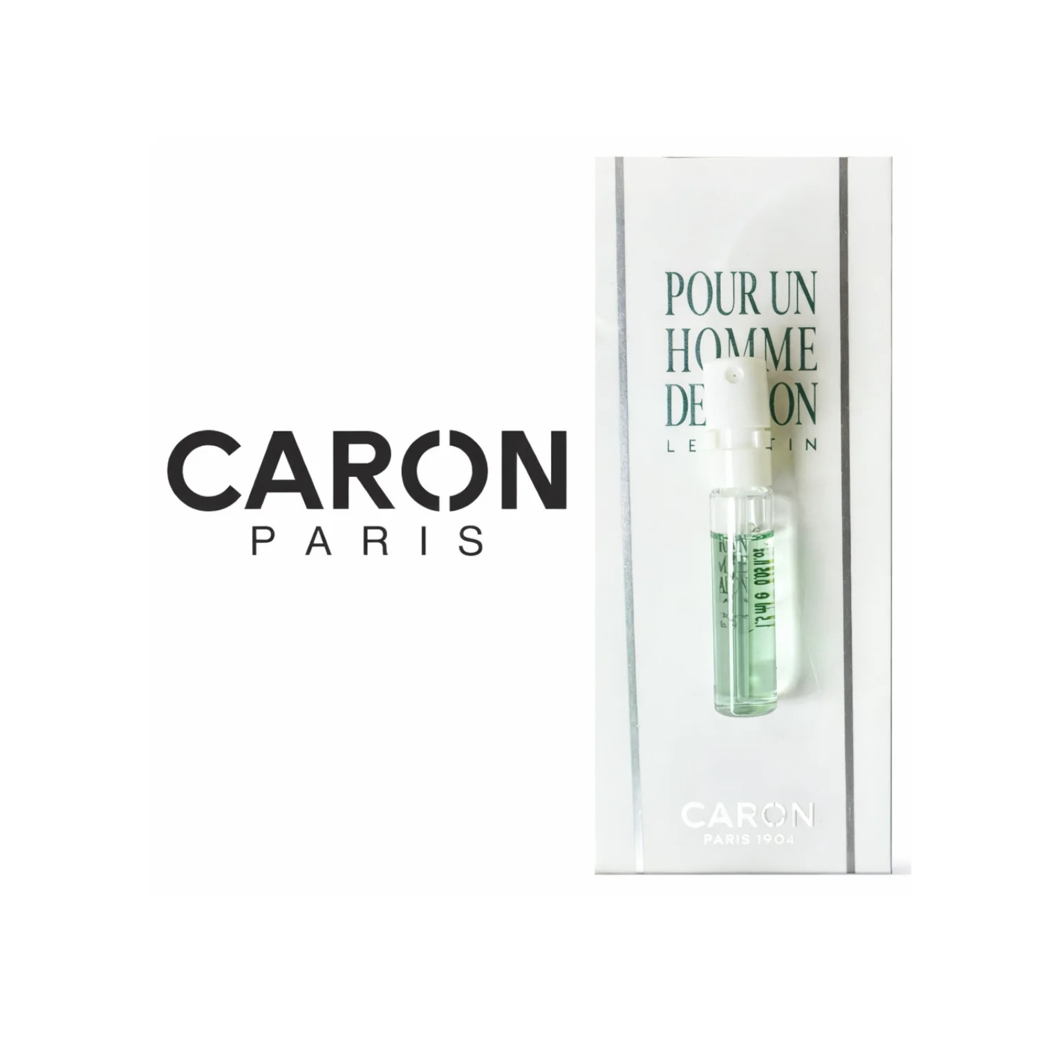 Pour Un Homme de Caron Le Matin By Caron Paris 1.5ml EDP Perfume Sample Spray