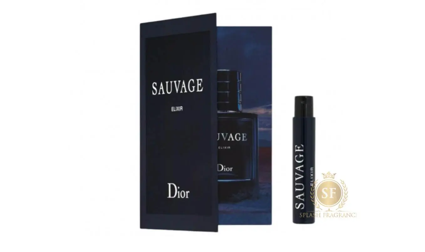 Sauvage Elixir By Christian Dior 1ml For Men Perfume Vial Sample Spray