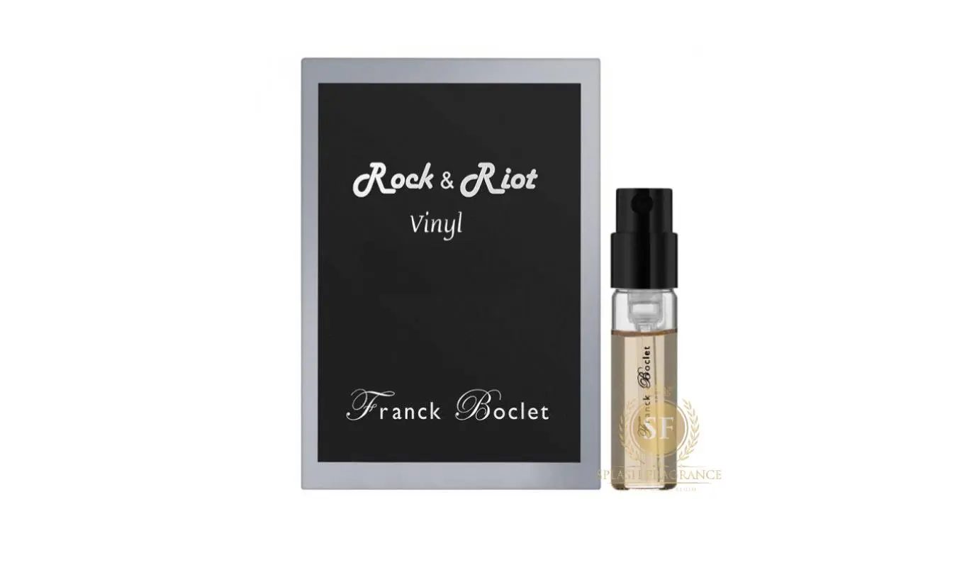 Vinyl Rock & Riot By Franck Boclet 1.5ml Perfume Official Sample Spray