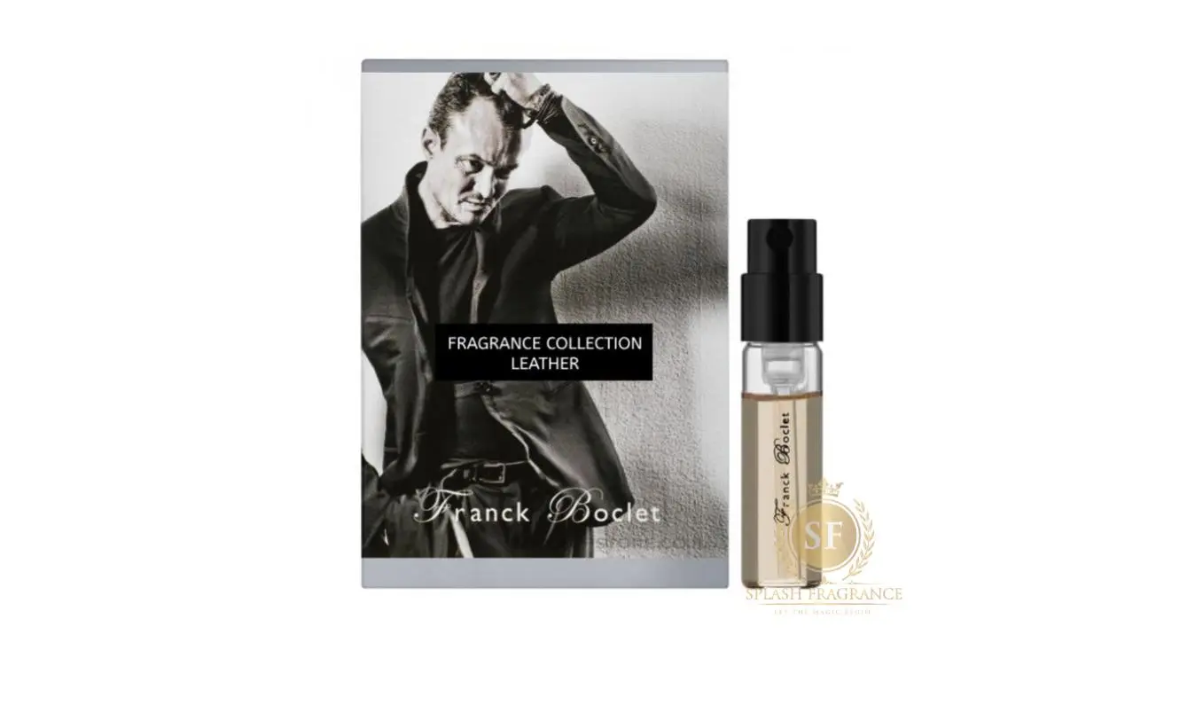 Leather By Franck Boclet 1.5ml Perfume Official Sample Spray