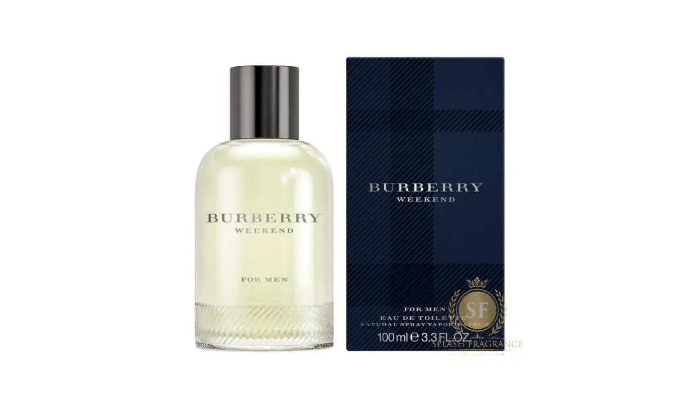 Burberry Perfume Splash Fragrance Men for Weekend – By EDT